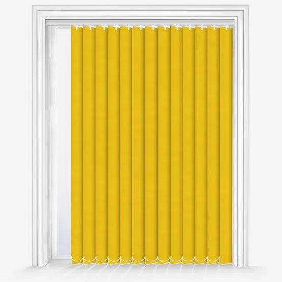 Elba Sunshine Yellow Vertical Blind