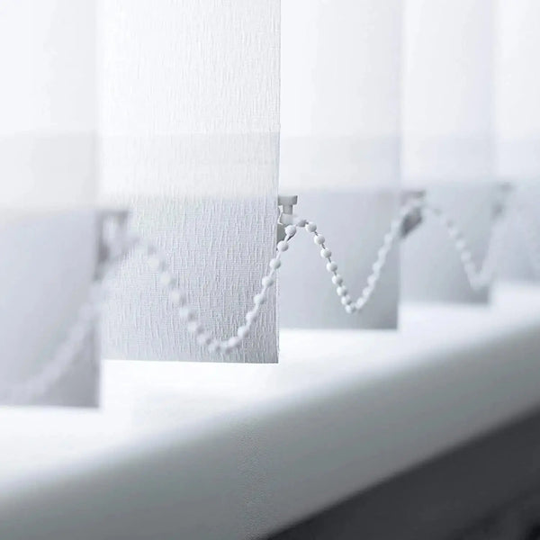 Vertical Blind Link Bead Chain-White - Vertical Blind Parts